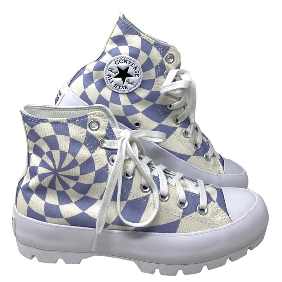 Converse Chuck Taylor Lugged Shoe Skate Canvas Women Casual Purple Candy A10019C - Picture 1 of 10